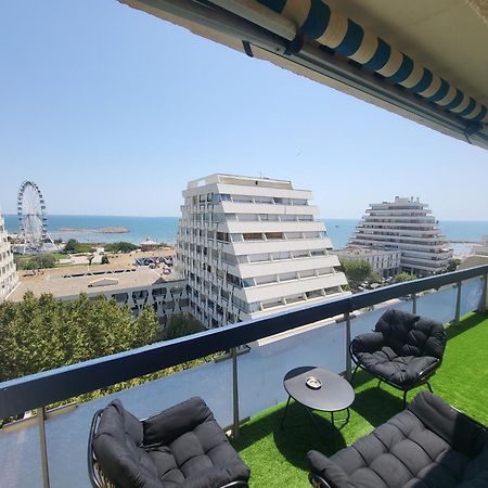 Appartement Lumineux Avec Vue Sur Mer A 50 M De La Plage Et Du Centre Ла-Гранд-Мотт Екстер'єр фото