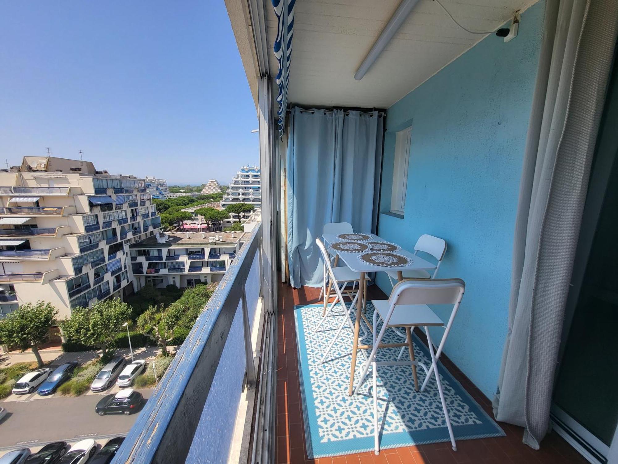 Appartement Lumineux Avec Vue Sur Mer A 50 M De La Plage Et Du Centre Ла-Гранд-Мотт Екстер'єр фото
